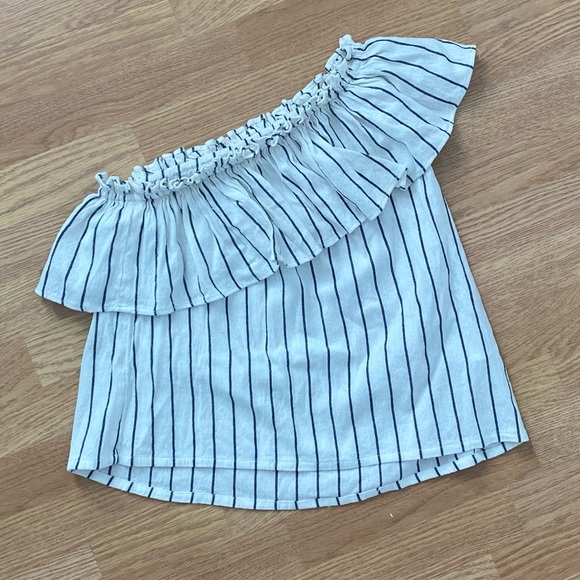 Billabong one shoulder top with ruffle - Picture 4 of 9